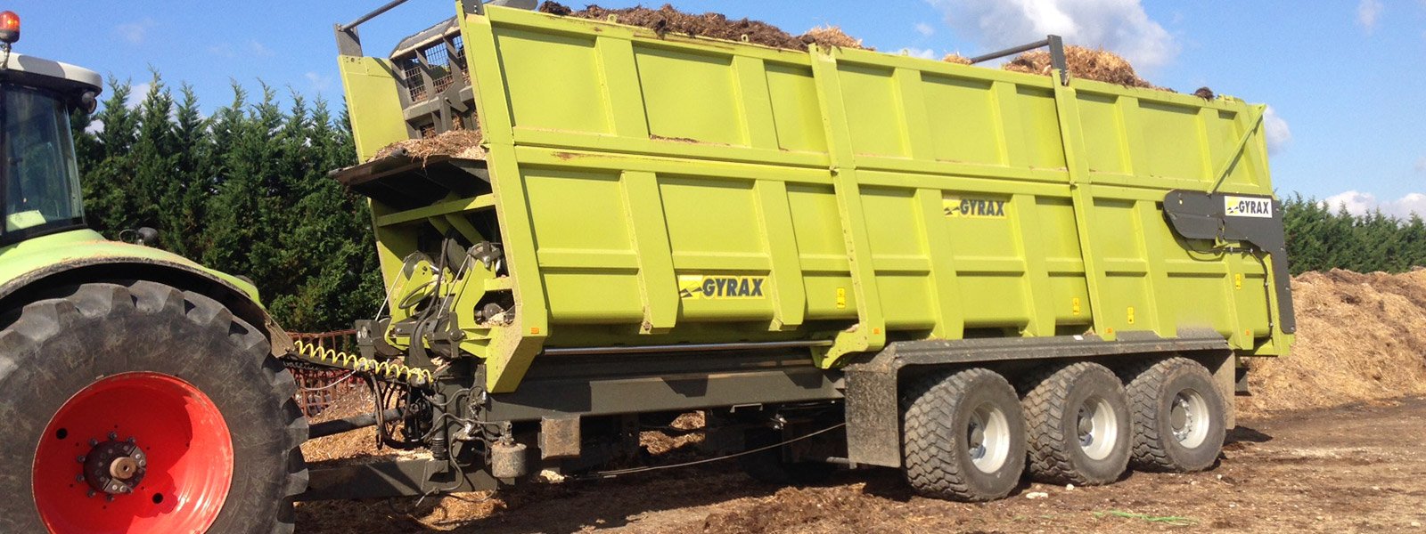 GYRAX - Constructeur français de matériels agricoles - Remorque multicoques BMXXXL