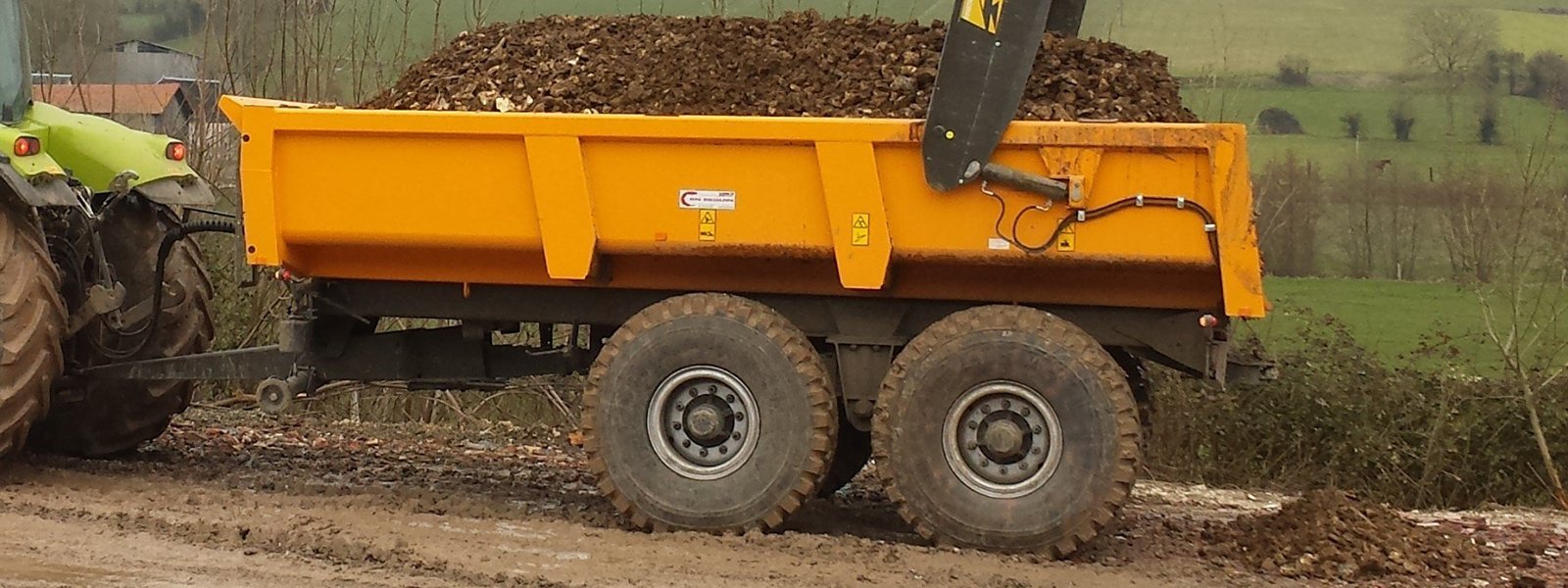 GYRAX - Constructeur français de matériels agricoles - Remorque TP